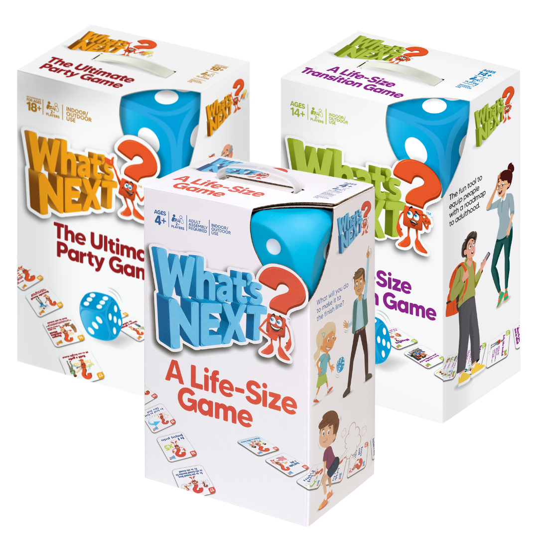 What's Next? A Life-Size Game + Ultimate Party Game + Transition Game