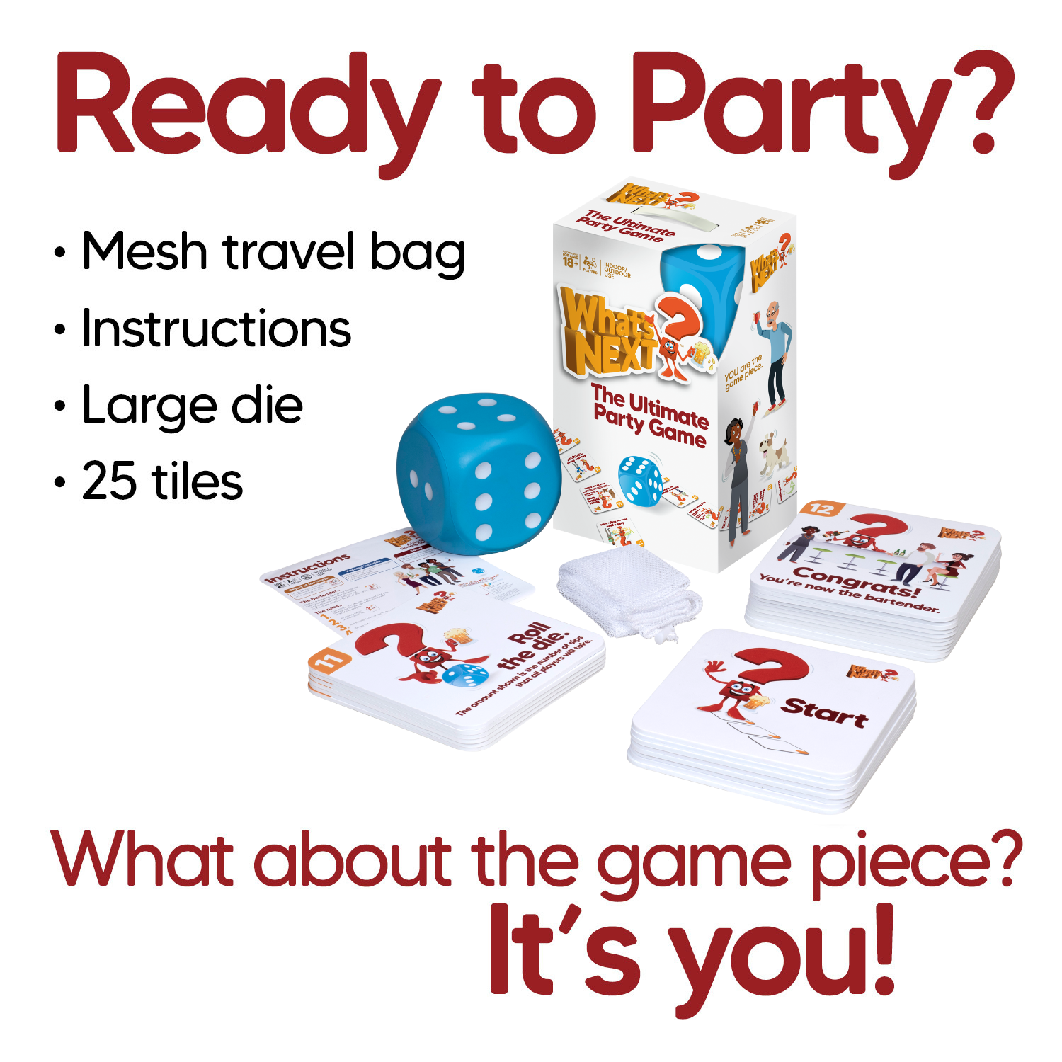 What's Next? The Ultimate Party Game - M&J Games, LLC