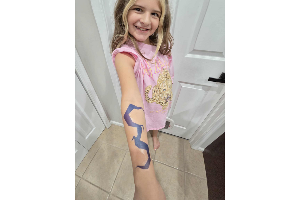 Rumi Patterns, Temporary Tattoo