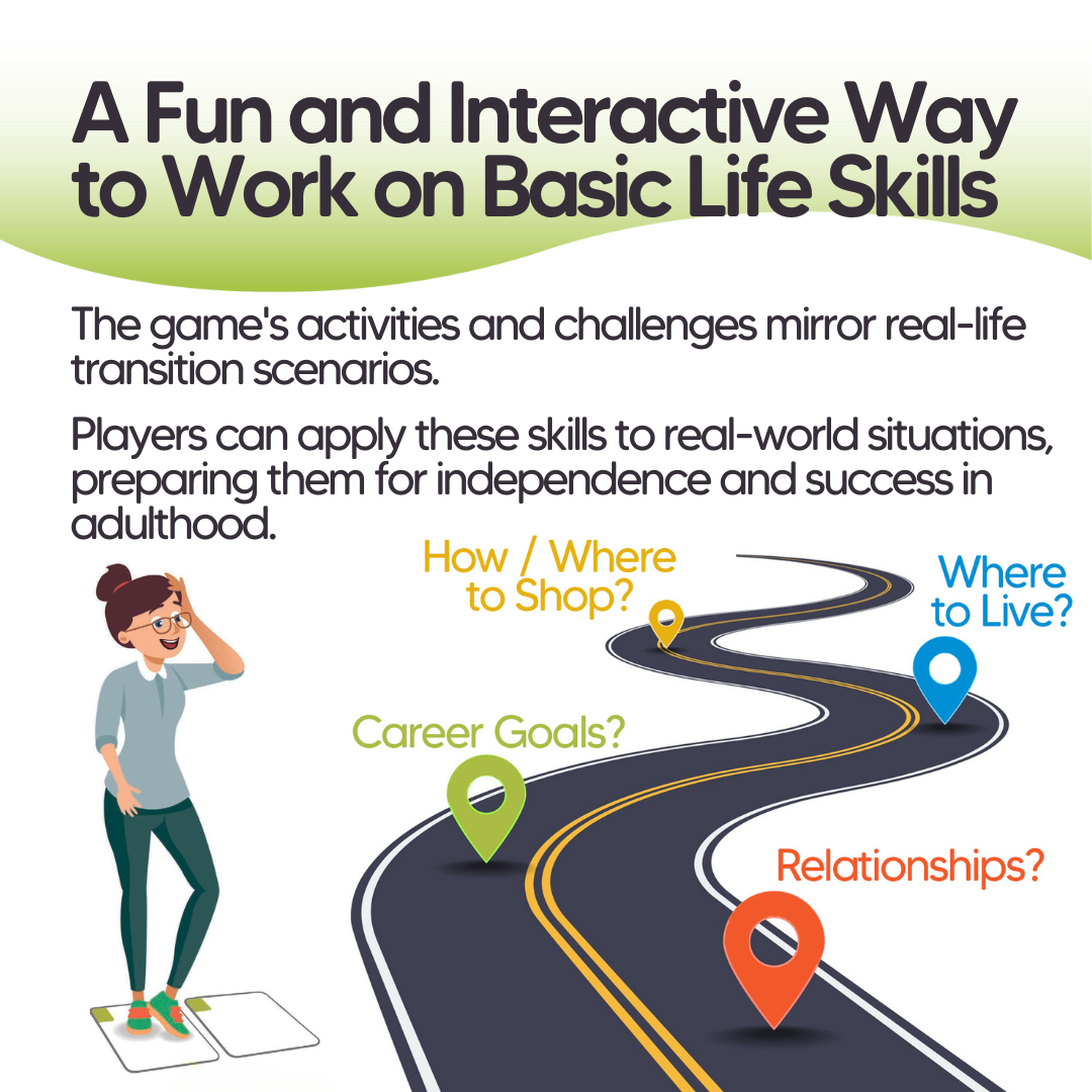 What's Next? A Life-Size Transition Game - M&J Games, LLC