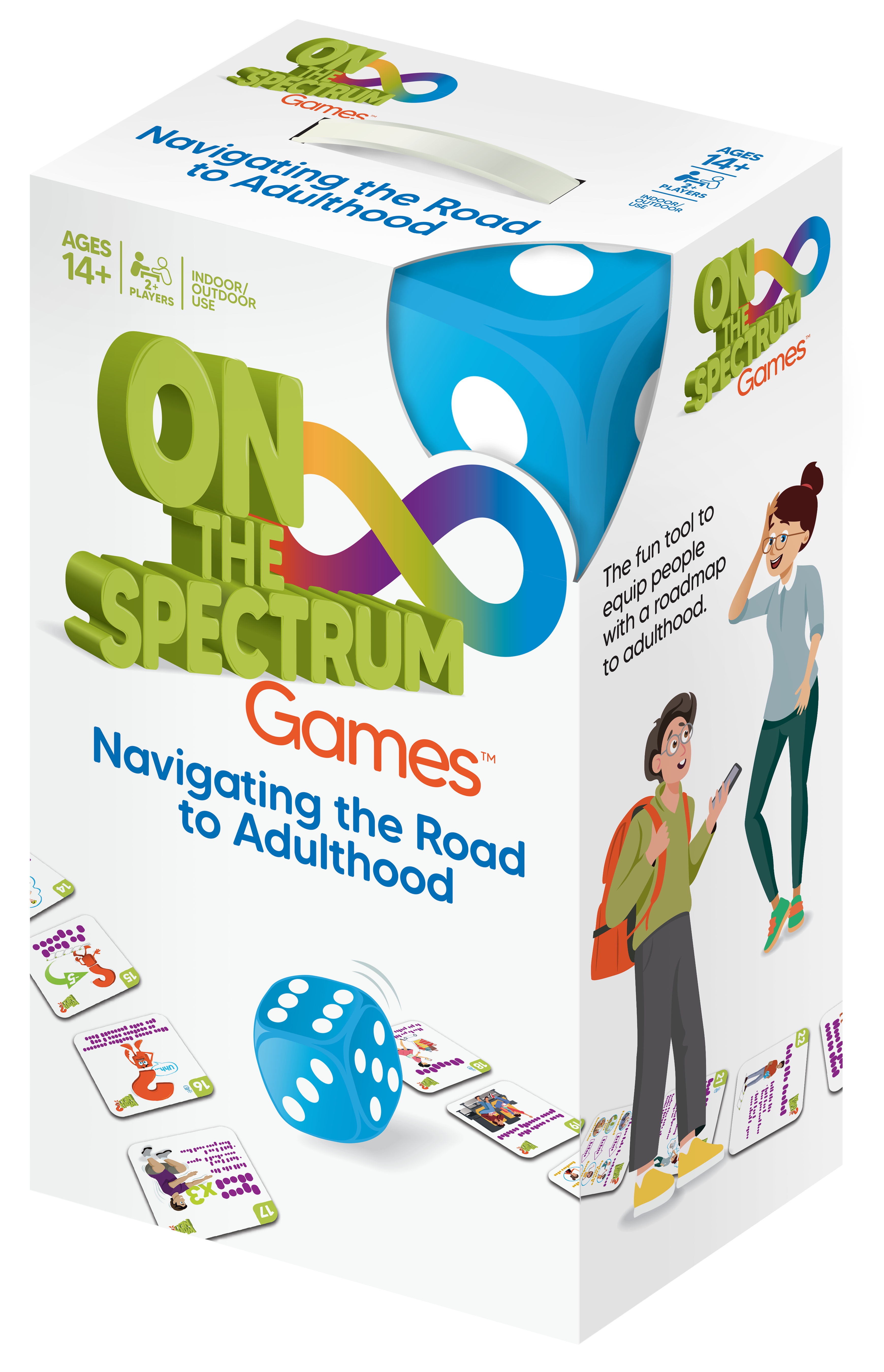 On the Spectrum Games - Navigating the Road to Adulthood - M&J Games, LLC