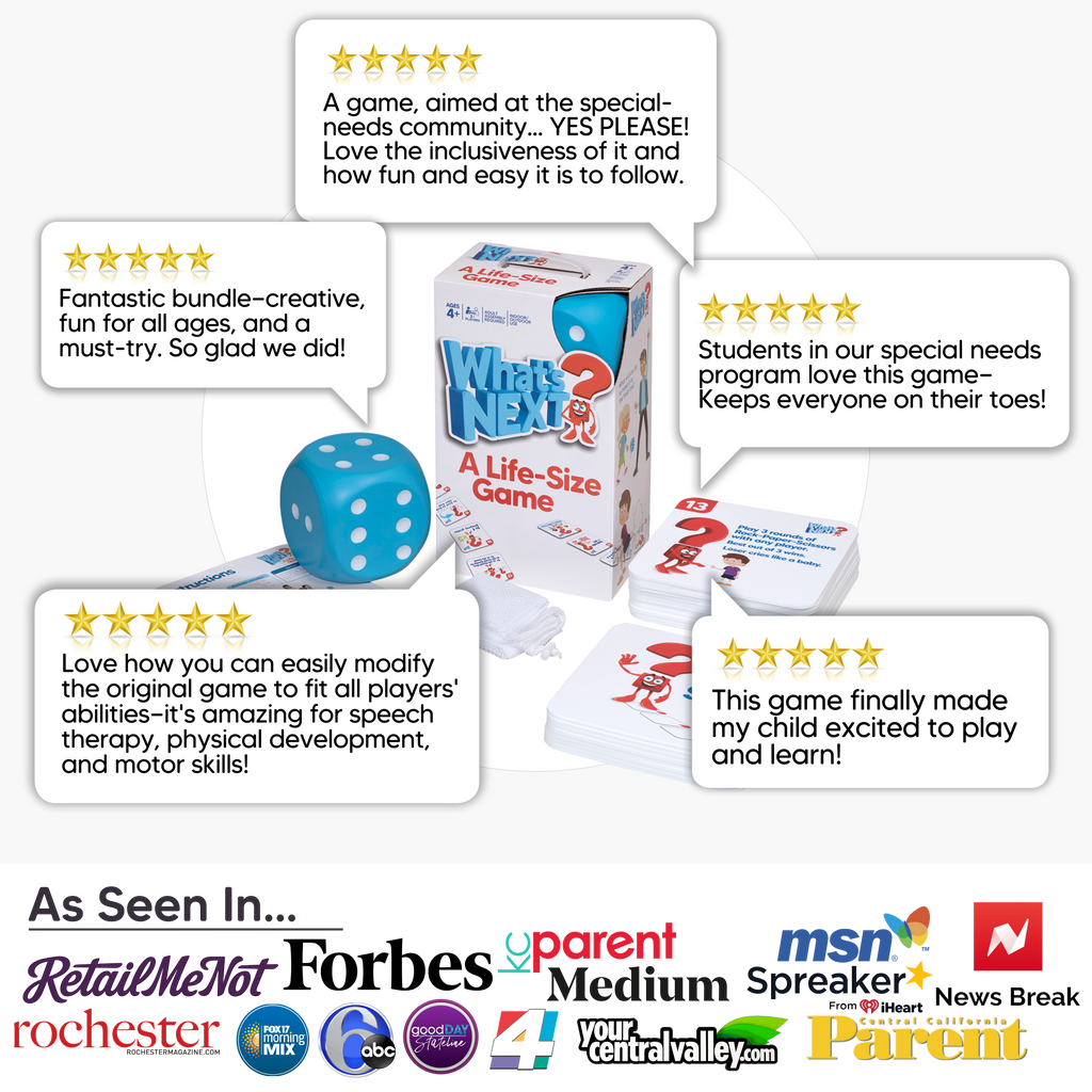 What's Next? A Life-Size Game - M&J Games, LLC