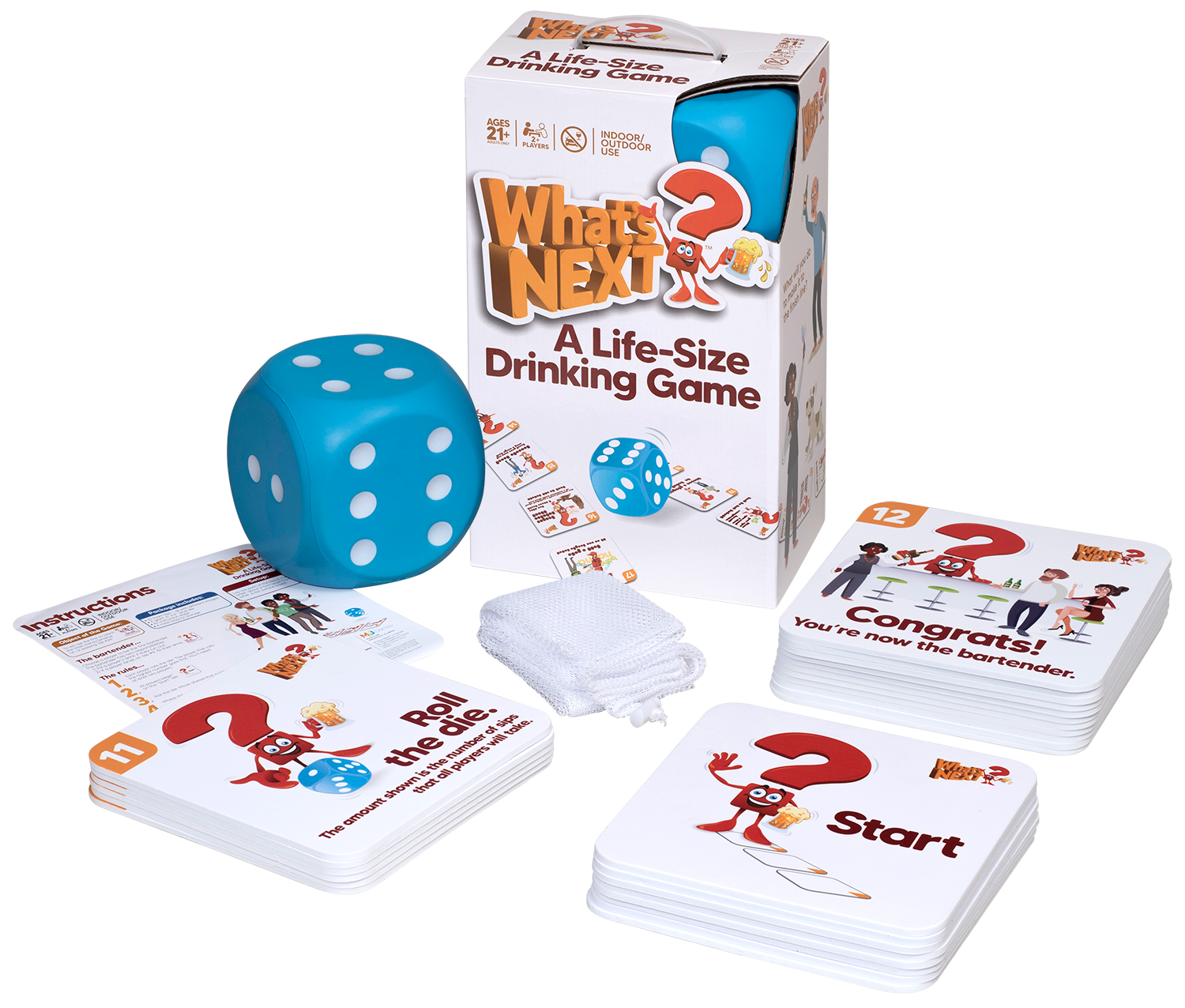 What's Next? A Life-Size Drinking Game - M&J Games, LLC
