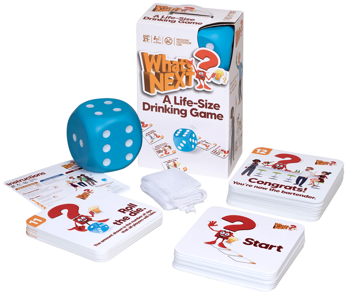What's Next? A Life-Size Drinking Game - M&J Games, LLC