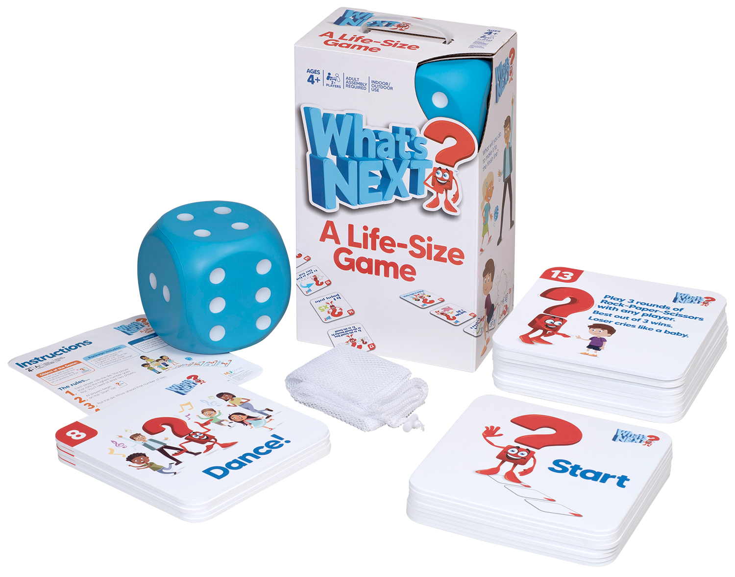 What's Next? A Life-Size Game - M&J Games, LLC