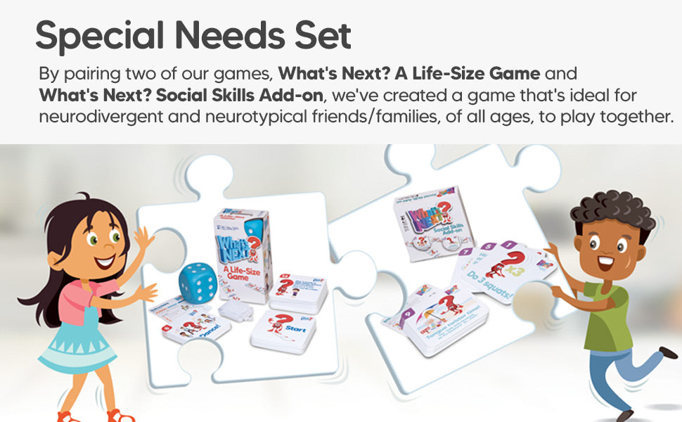 What's Next? Special Needs Set - M&J Games, LLC