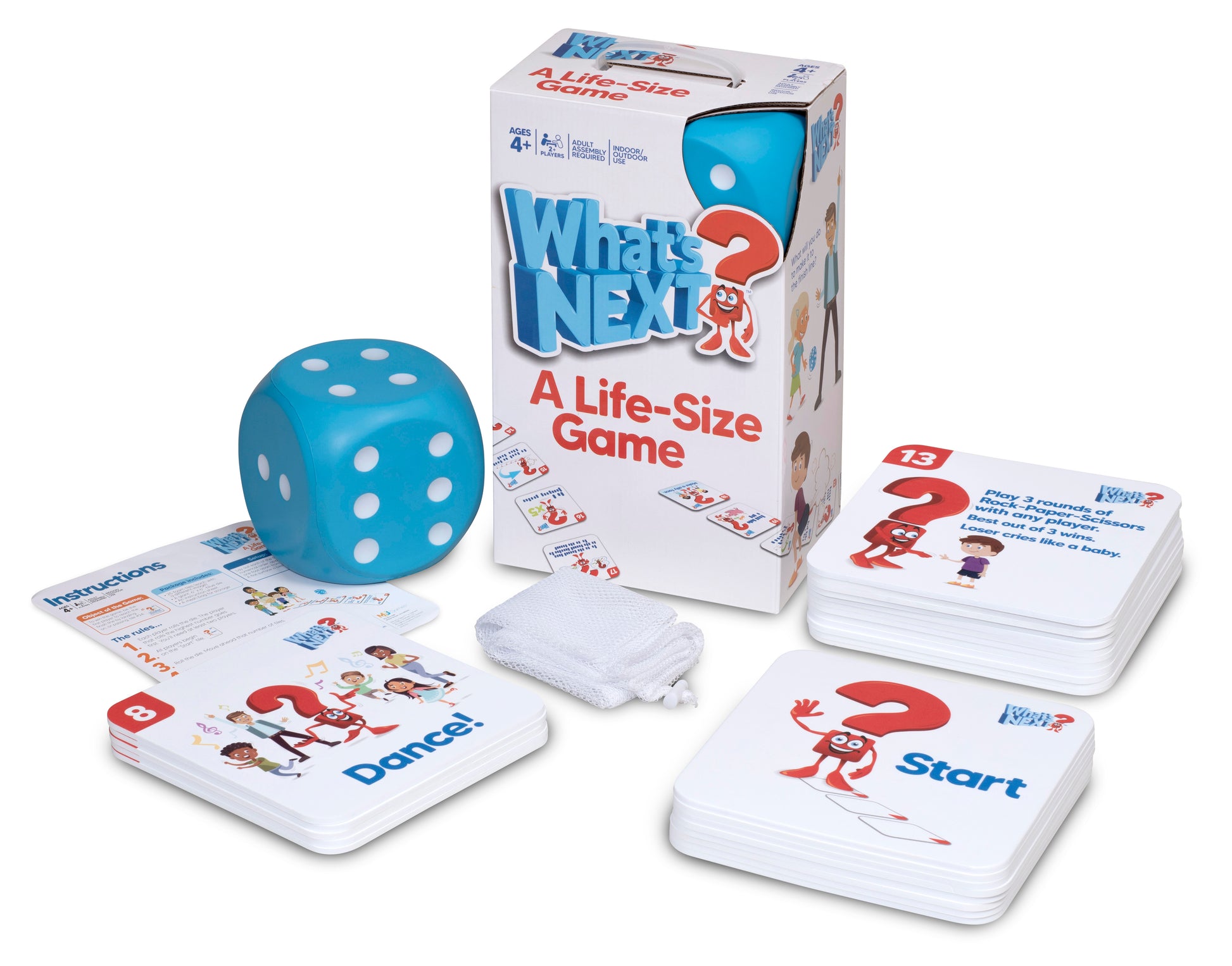 What's Next? A Life-Size Game. - Case of 8. (WNOG2) - M&J Games, LLC